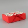 Коробка подарочная складная, упаковка, «С 8 марта», 16.5×12×5 см, БЕЗ ЛЕНТЫ
