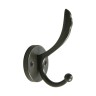 Крючок мебельный CAPPIO WING, двухрожковый, цвет графит