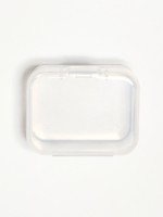 Таблетница, 4.5×3.5×2 см, прозрачная