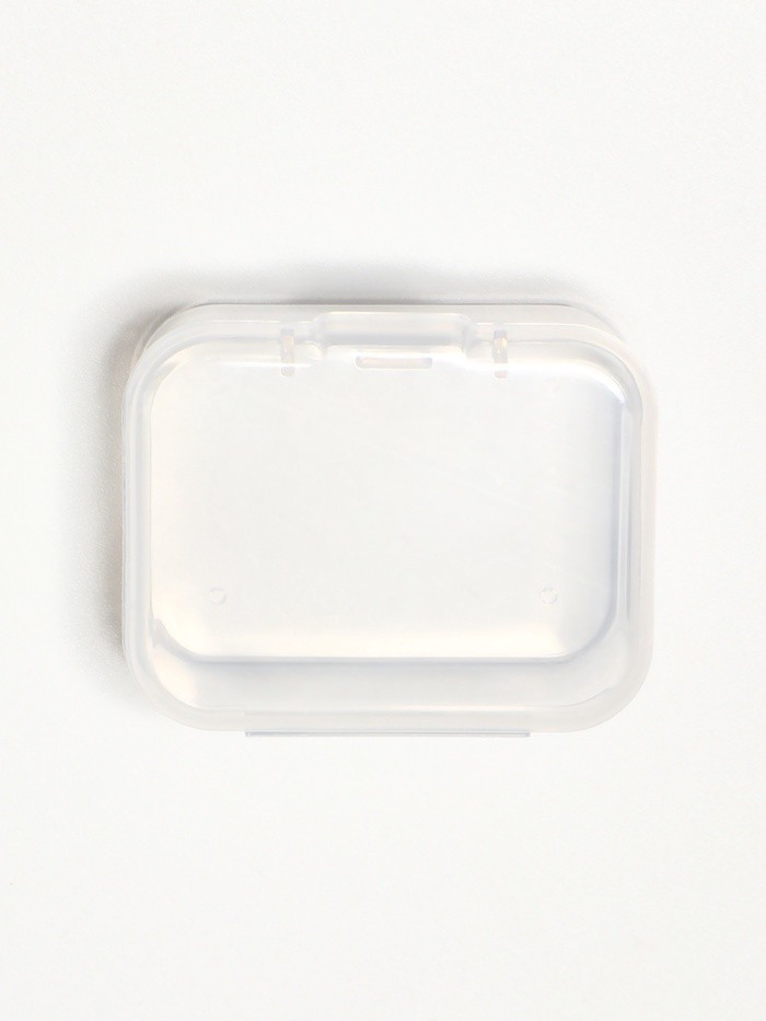 Таблетница, 4.5×3.5×2 см, прозрачная