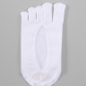 Корректоры - разделители для пальцев ног, капроновые, 36-42 р-р, пара, белые