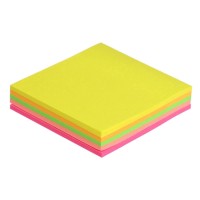 Блок с липким краем, Calligrata, 51×51 мм, 100 листов, 5 цветов, МИКС