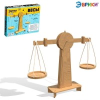 Набор для опытов «Весы», из дерева, 24 детали