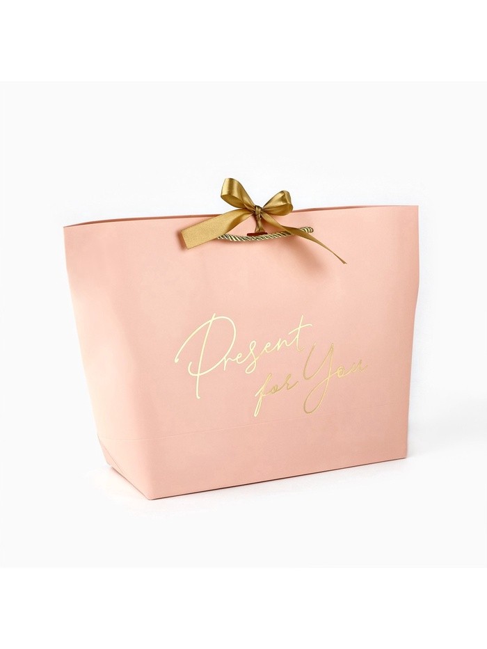 Пакет подарочный, упаковка, Present for you, 30×27.5×12 см