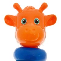 Пирамидка детская «Жирафик», 5 колец