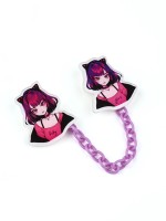 Набор значков на цепочке «Верь в чудеса», 13×10 см