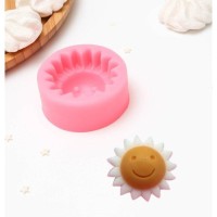 Молд «Солнышко», 6,7×6,7×3,2 см, цвет МИКС