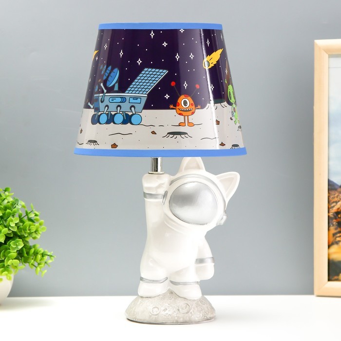 Настольная лампа "Космос " Е14 15Вт МИКС 20х20х35 см RISALUX