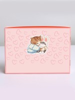 Коробка складная «Люблю», 21×15×5 см