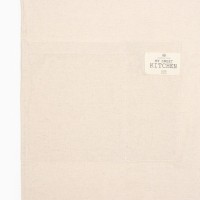 Фартук Этель ECO, цвет молочный, 60х64 +/-6 см, 70% хл, 30% лён, 190 г/м2