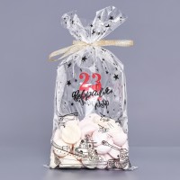 Пакет подарочный фасовочный БОПП, «Вооруженные силы России», 20×35 см