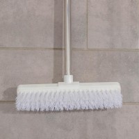 Щётка для подметания пола с водосгоном Доляна, черенок из нержавеющей стали, 28×6.5×117 см