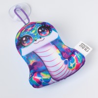 Брелок антистресс мягкий «Иллюзия», змея