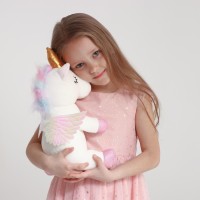 Мягкая игрушка «Единорожка» с крыльями