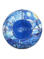 Тюбинг-ватрушка Winter Star «Звёздная ночь», диаметр чехла 120 см