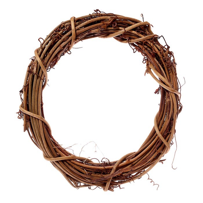 Лиана сухая, венок — 8 см