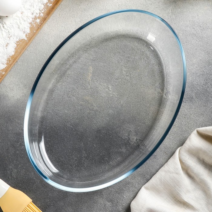 Набор форм для запекания и выпечки из жаропрочного стекла Доляна «Фуэго», 1,5/3 л, 2 шт