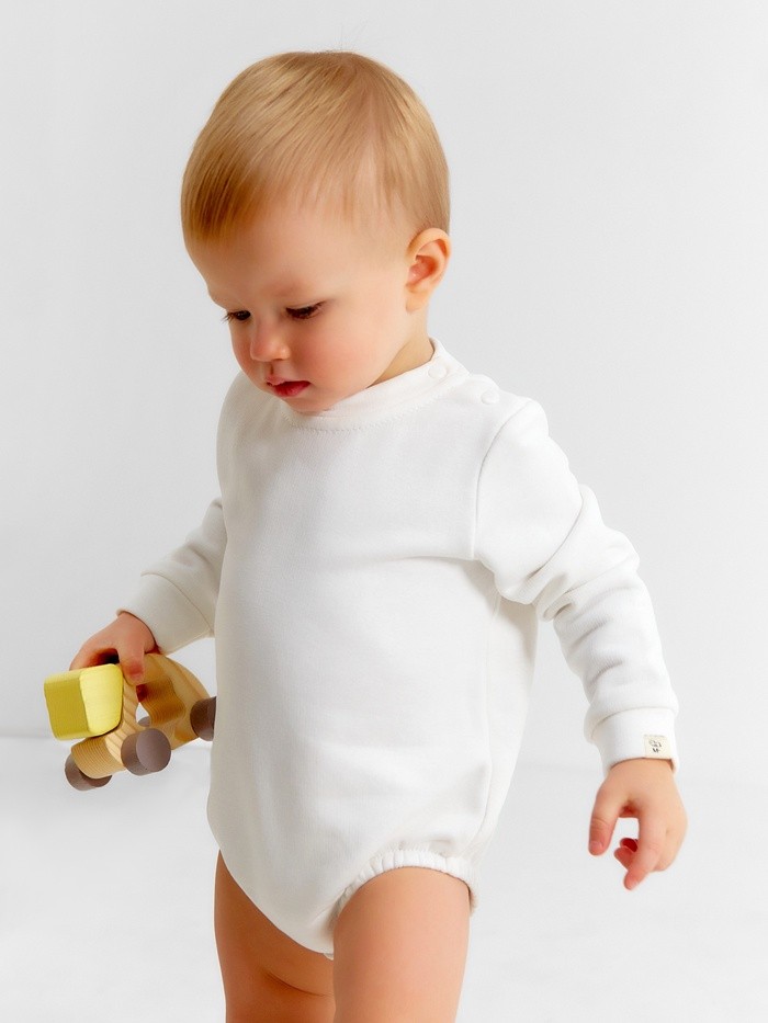 Свитшот - боди детский MINAKU, рост 74-80 см, экрю