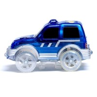 Машинка для гибкого трека Magic Tracks, с зацепами для петли, цвет красный