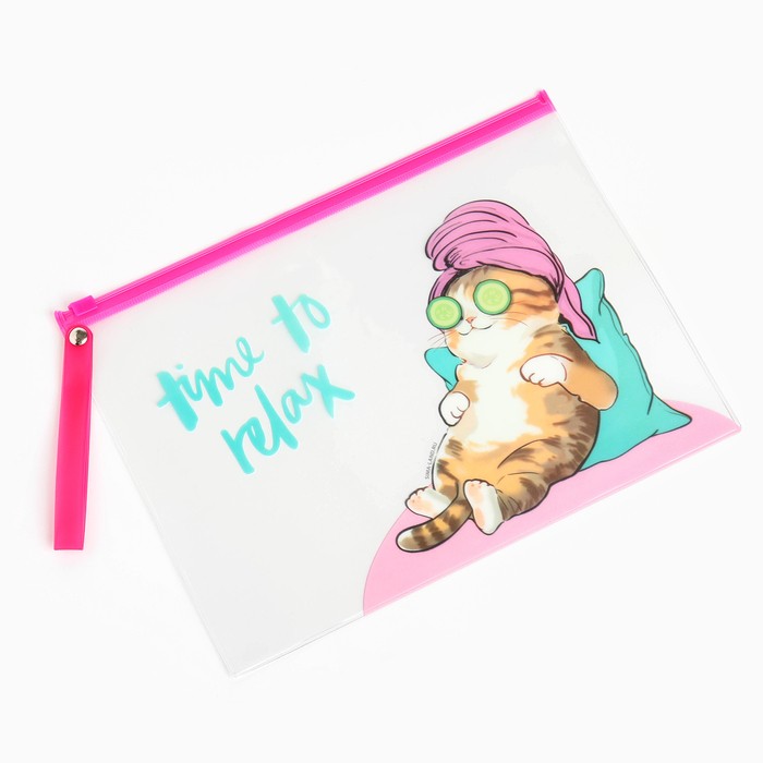 Косметичка для купальника Time to relax, 24 х 17 см. Косметичка для купальника Time to relax, 24 х 17 см.