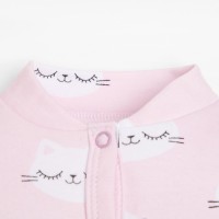 Комбинезон Крошка Я «Киса», рост 86-92 см, цвет розовый