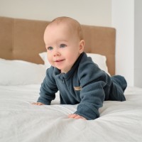 Комбинезон детский MINAKU цвет темно-серый, размер 62-68