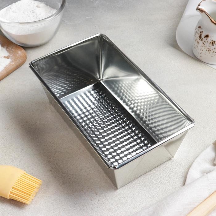 Форма для выпечки Доляна «Хлеб», 11×26×7 см, цвет МИКС