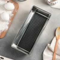 Форма для выпечки Доляна «Хлеб», 11×26×7 см, цвет МИКС