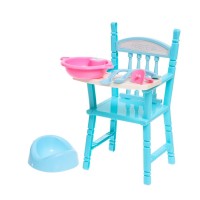 Стульчик для кукол, с аксессуарами