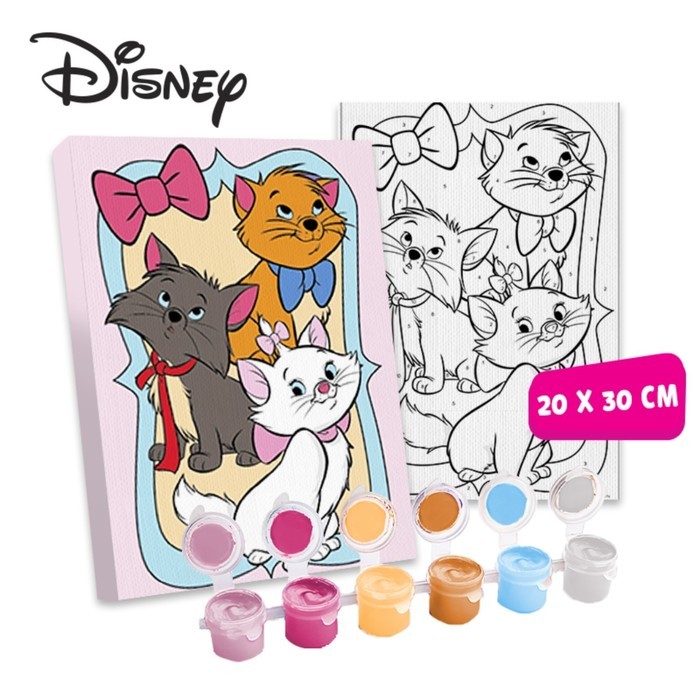 Картина по номерам для детей «Коты Аристократы», 20 х 30 см