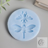 Молд "Насекомые" 4х2,5 см; 3х2,2 см  МИКС