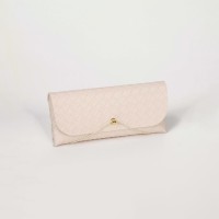 Футляр для очков на резинке, салфетка, цвет чёрный