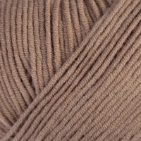 Пряжа "Jeans" 55% хлопок, 45% акрил 160м/50гр (71 кофейный)
