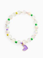 Браслет детский «Выбражулька» кошачий глаз бусина 8 мм, разноцветный