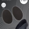 Подпяточники для обуви, 12.5×7.8 см, пара, чёрные