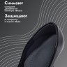 Подпяточники для обуви, 12.5×7.8 см, пара, чёрные