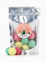 Бомбочки для ванны «Чудеса рядом», 6 шт. по 20 г, рождественский пирог, URAL LAB