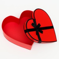 Набор подарочных коробок 3 в 1 «Сердца», 33×32×11.5 - 26×25×9.5 см