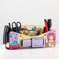 Органайзер для канцелярских предметов «Школа удобств», вечный календарь