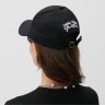 Кепка женская MINAKU "LOVE" цвет чёрный, р-р 56-58