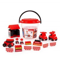 Конструктор "MAMMOET", 60 элементов, в ведёрке 93165