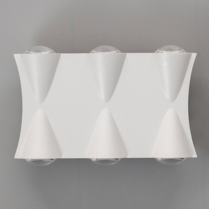 Светильник "Бисо" 6хLED 6Вт 4000К IP66 белый 14х4,5х8 см