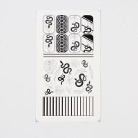 Наклейки для ногтей «Змеи»