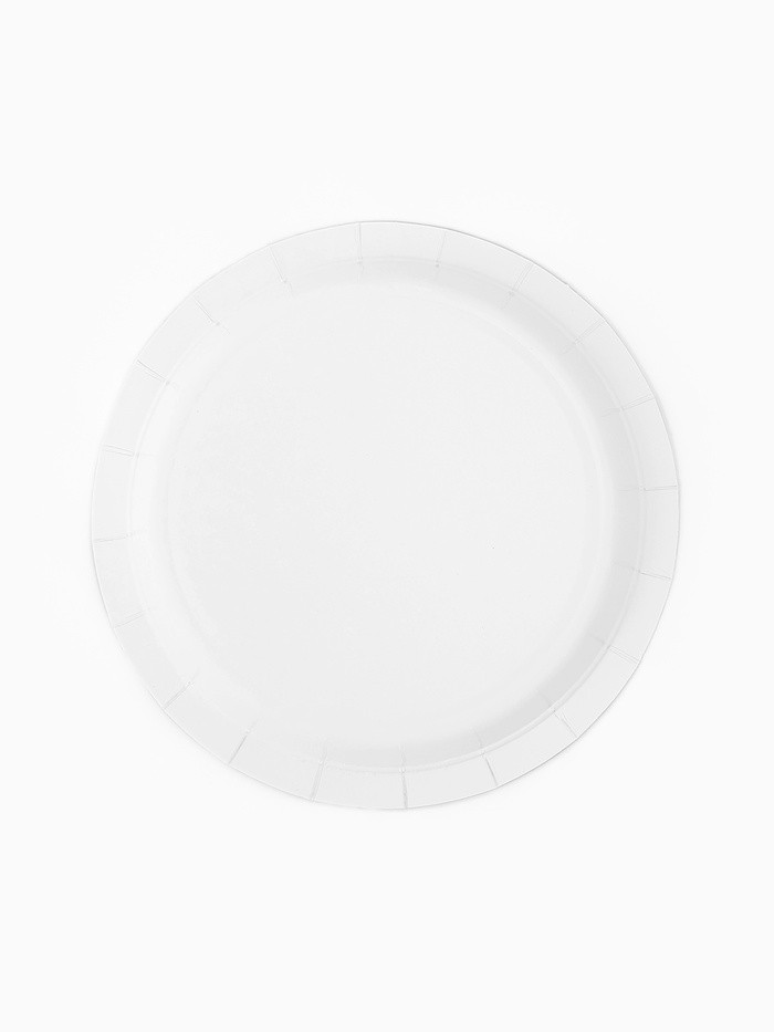 Тарелка одноразовая бумажная «HB», 17 см, 6 шт