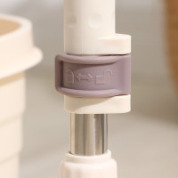 Швабра с отжимом и ведром Доляна, 42.5×29×18 см, 14 л, телескопическая ручка 80 - 110 см