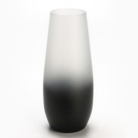 Ваза для цветов «Градиент» стеклянная, 26 см, 1.7 л.