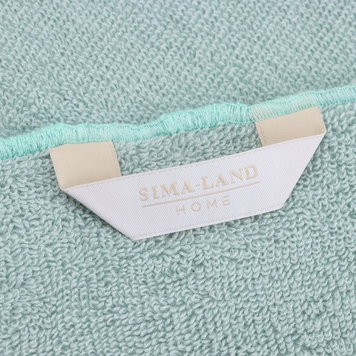 Набор салфеток SL HOME: Frame "Аззура" 30х30 см - 3 шт., 100% хлопок, 470 г/м2