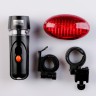 Набор велосипедных фонарей "Мастер К", 1 Вт, 3 ААА, 19 х 15 х 3, микс