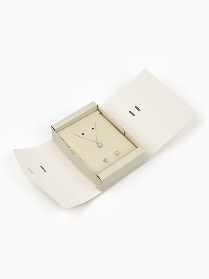 Коробка под бижутерию «Бежевая», 12 х 8.5 х 3 см