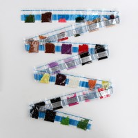 Алмазная мозаика с полным заполнением «Кот в цветах» 30х40 см, холст, ёмкость